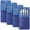 Blue, variant on 4 Pack Pocket Protector, Leather Pen Pouch Holder Organizer for Lab Coats/shirts/pen Note, Handmade Pencil Pocket Holder for Office Hospital Supplies (Multi Color)
