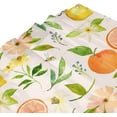 thumbnail image 3 of Lemon Shower Curtain Floral Lemon Fruit Shower Curtains for Bathroom Colorful Summer Shower Curtain Waterproof Polyester Fabric Lemon Bathroom Decor 72x72 in, 3 of 6