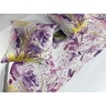 thumbnail image 2 of Floral Bed Runner Set, Watercolor Scene of Wild Flowers Pastel Plum Toned Splatter Print, Decorative Bedding Scarf & 2 Pillow Shams for Hotels Homes, Queen, Purple Mustard and Lime Green, by Ambesonne, 2 of 3
