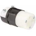 thumbnail image 6 of Leviton 5369-C 20 Amp, 125 Volt, Connector, Industrial Grade, Straight Blade, Grounding, Black-White, 6 of 6