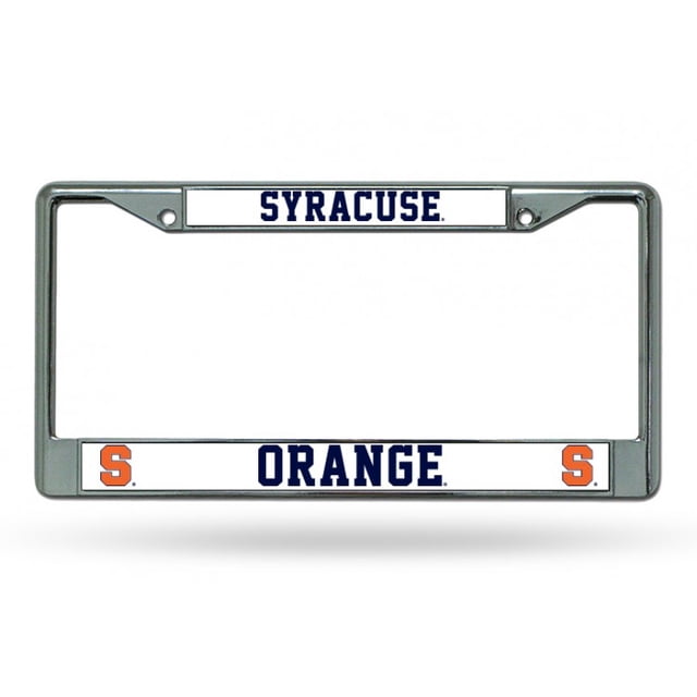 Syracuse Cadre de Plaque d'Immatriculation Chromé