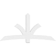 thumbnail image 2 of 84"W x 42"H x 2"D x 6"F, 12/12 Pitch, Davenport Architectural Grade PVC Gable Bracket, 2 of 8