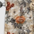 thumbnail image 3 of Designart "Rustic Romance In Lace V" Floral Blackout Curtain Panels, 3 of 4