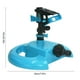 thumbnail image 4 of Aspersor giratorio de 360 ​​grados, aspersor de riego ajustable para jardín de césped, 4 of 5