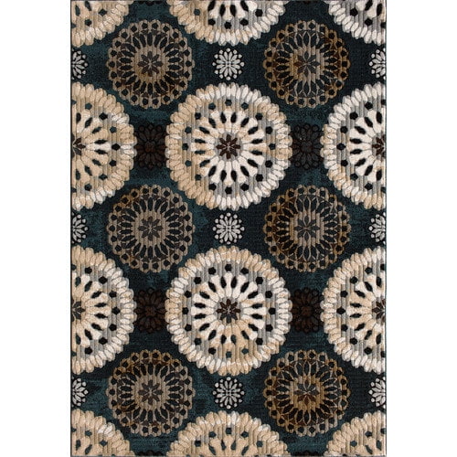 Central Oriental London Dusk Cadora Blue/Slate Area Rug