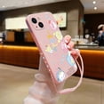 thumbnail image 5 of Hello kitty Cartoon Cute Phone Case For Samsung Galaxy S24 S23 S22 S21 S20 Ultra FE S10 4G S9 S10E Note 20 10 Plus With Lanyard, 5 of 5