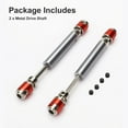 thumbnail image 7 of EEEkit Drive Axle for 1/10 RC Rock Crawler Car 1/10 Axial SCX10 RC4WD D90, 112-155mm Metal Telescopic Drive Shaft, 7 of 7