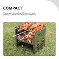 thumbnail image 4 of 1 Ensemble Barbecue Réglable Camping Barbecue Pliant, 4 of 9