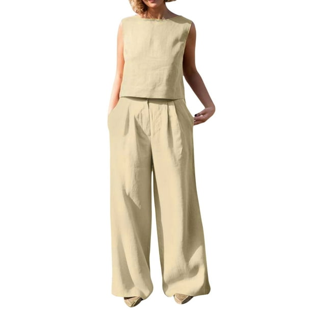Txlixc Traje de pantalones casuales para mujeres Txlixc moda