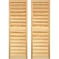 thumbnail image 1 of Exterior Louvered Shutters 15 x 59 in., 1 of 1