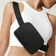 thumbnail image 3 of Riñonera para Hombres y Mujeres - Riñonera - Riñonera Ligera para Viajes Deportes Senderismo,Black, 3 of 5