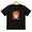 Black, variant on Don't Worry Hamster Boys Graphic Tee, Retro Sunset Be Happy 100% Cotton Kids Short Sleeve T-Shirt