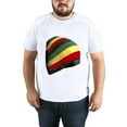thumbnail image 4 of Graphic Tees Baggy Shirts for MenHat(9) Crew Neck Streetwear T Shirts Casual Summer Sports Best Sizes, 4 of 5