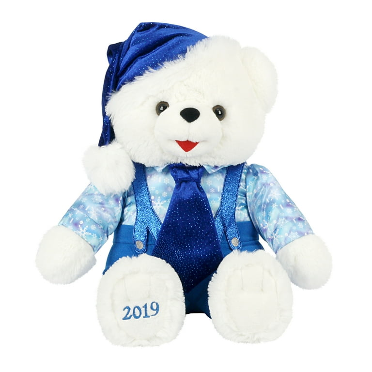 Blue teddy cheap bear walmart