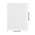 thumbnail image 2 of Air Freshener Blanks DIY Air Freshener Sheets Heat Press Felt Air Freshener with Elastic Cord for Home Car Decoration, 2 of 7