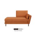 thumbnail image 1 of Chaise lounge brazo derecho Levanto pata nogal - Terracota WEIK Levanto, 1 of 7