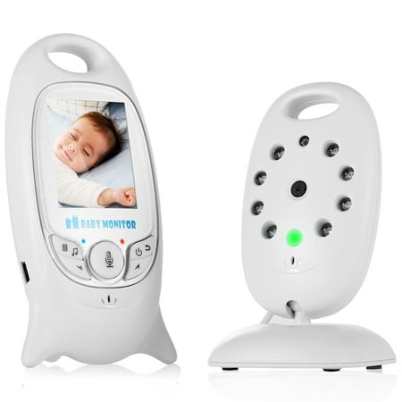 850ft Video Baby Monitor w/ Camera Infrared Night Vision Two-way Talk 2.4GHz Wireless Transmission Temperature Monitor Zoom