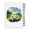 thumbnail image 2 of Happy Retirement with Bernese Mountain Dog Enjoy Life Rest Time Spiral Bound Journal Berner Lover Gifts 5x7in Spiral Notebook - 02027, 2 of 5