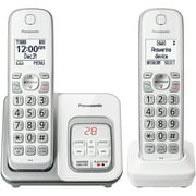 Panasonic KX-TGD532W Expandable Cordless Phone with Call Block and Answering Machine - 2 Handsets