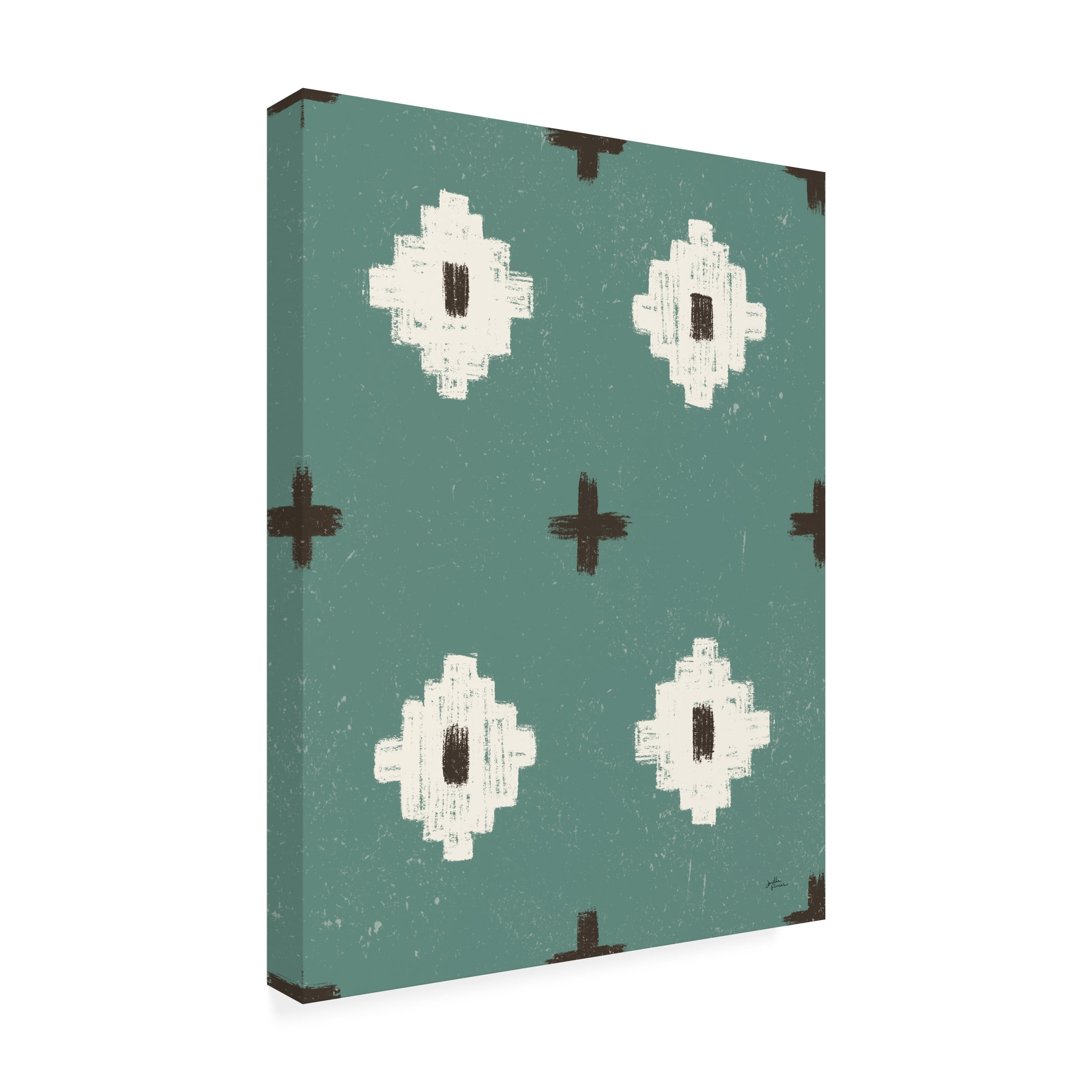 Janelle Penner 'Vintage Lake Step 06C' Canvas Art