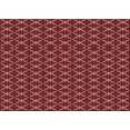 thumbnail image 1 of Ahgly Company Indoor Rectangle Patterned Maroon Red Area Rugs, 8' x 12', 1 of 6