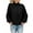 Black, variant on BXINGOHAI Women Turtleneck Sweaters Solid Long Sleeve Sweater Casual Loose Chunky Pullover Tops Soft Knit Blouse Gray,S