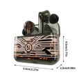 thumbnail image 4 of Cateissary Auriculares Bluetooth V5.0 Auriculares inalámbricos Ajustable Recargable HD Estéreo Auriculares deportivos Auriculares impermeables Auriculares Cables de audio/vídeo No.01, 4 of 8