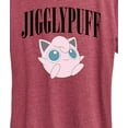 thumbnail image 3 of Pokémon - Pastel Jigglypuff  - Women's Short Sleeve Graphic T-Shirt, 3 of 5