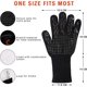 thumbnail image 1 of Guantes de Silicona ShuxiuWang para Barbacoa Horno Resistentes al Calor hasta 800°C, 1 of 1