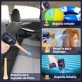 thumbnail image 4 of Aspirador de Mano 4 en 1 para Coche, 15000 Pa, Mini Soplador de Aire Portátil Inalámbrico, Aspiradora Recargable de Pantalla LED, Fuerte Succión para Limpieza de Coche, Hogar, Oficina (Azul), 4 of 5
