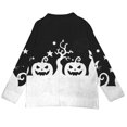 thumbnail image 3 of Evdexr Womens Halloween Cardigan Pumpkin Skeleton Graphic Cardigan Sweaters Funny Button Down Long Sleeve Knit Cardigans Lightweight Loose Jackets XL, 3 of 4