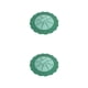 thumbnail image 3 of Cubierta de drenaje de piso Moyic Filtro de cabello adorable 2Conjunto Verde, 3 of 6
