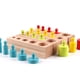thumbnail image 4 of Juguetes de madera para bebés Bloque de Cilindro de Enchufe de colores Niños Educativos Preescolares Juguete de Aprendizaje Temprano Vogacara WJ3998-00B, 4 of 7