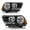 Black	Amber, variant on For 2011-2014 Dodge Charger Headlights Pair Halogen Chrome Headlamps 11-14