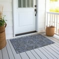 thumbnail image 6 of Addison Rugs Chantille Indoor/Outdoor Transitional Paisley Charcoal Washable Rectangle Rug, 1'8" x 2'6", 6 of 6