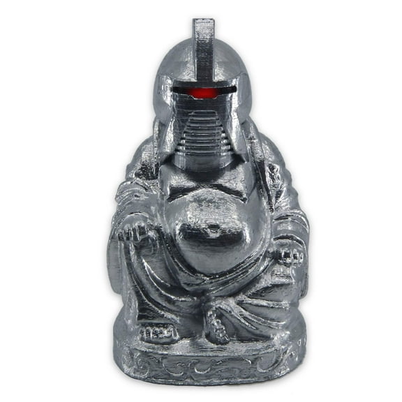 Cylon Buddha | Chrome Paint
