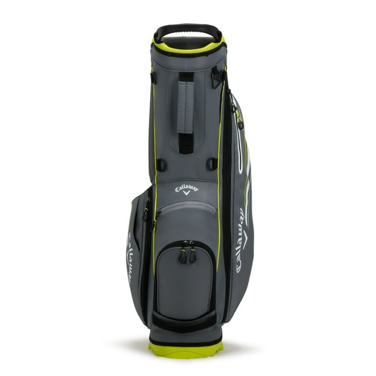 Callaway 2023 Chev Golf Stand Bag-Charcoal with Floral Callaway 2023 Chev Golf Stand Bag-Charcoal with Floral