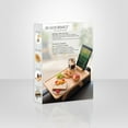 thumbnail image 3 of JS Gourmet - Bamboo Sofa Tray with Phone Holder, 3 of 3