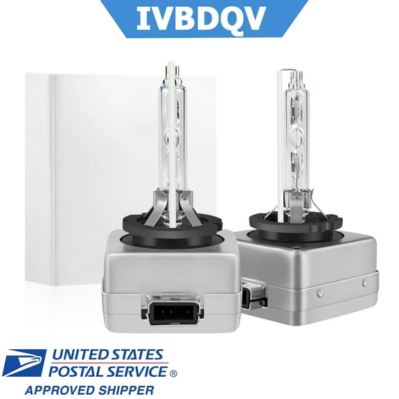 IVBDQV D3S HID Headlight Xenon Bulbs Fit For Lincoln MKS 2009-2016 High/Low Beam,2pcs hid bulbs