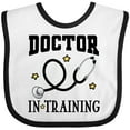 thumbnail image 3 of Inktastic Future Doctor in Training Boys or Girls Baby Bib, 3 of 4