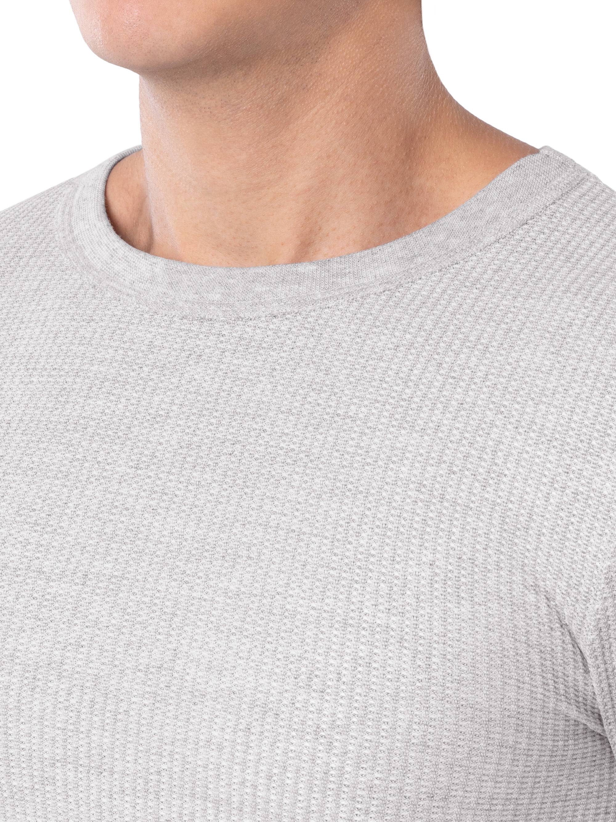 Fruit of The Loom Men s Waffle Thermal Crew Top Sizes M 2XL Walmart