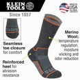 thumbnail image 2 of Klein Tools Performance Thermal Socks Large, 2 of 6