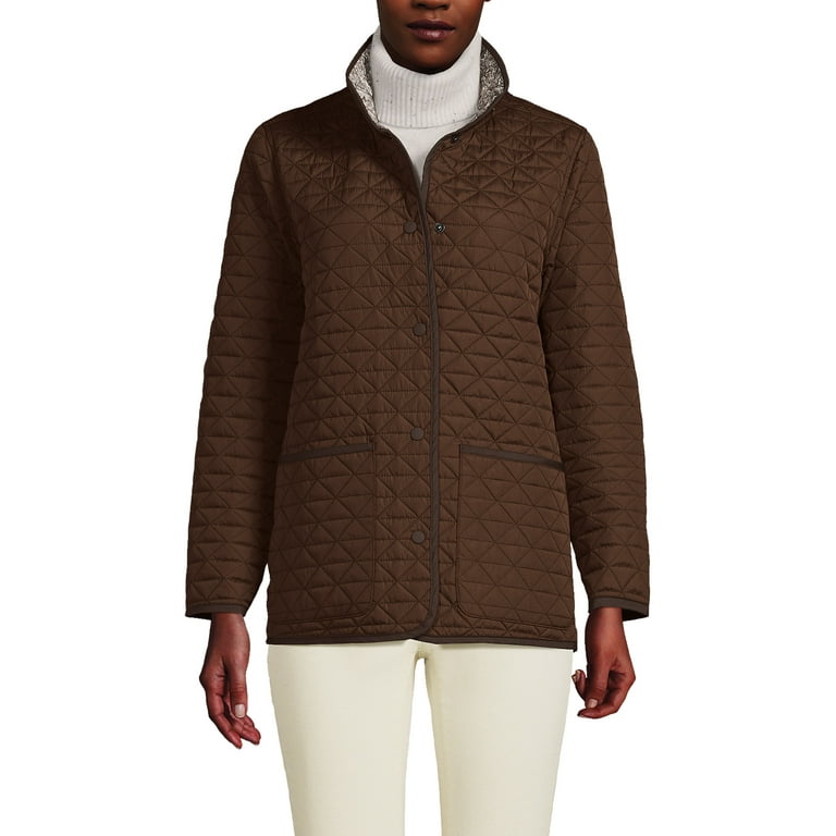 Lands end cheap quilted barn jacket