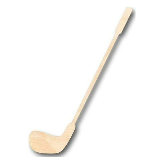 Unfinished Wood Golf Club Shape - Sporting - Craft - up to 46" DIY 24" / 1/4"