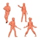 thumbnail image 1 of 4 Figuras en Miniatura de Personas, Accesorios para Mini Modelos, Sin Pintar, Escena Creativa altura 2cm, 1 of 9