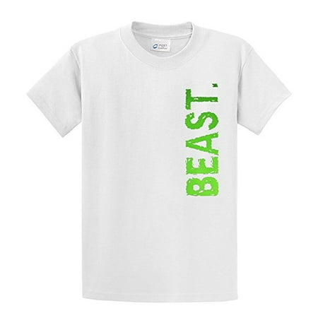 Youth Soccer T-Shirt Beast In Neon Green Sports