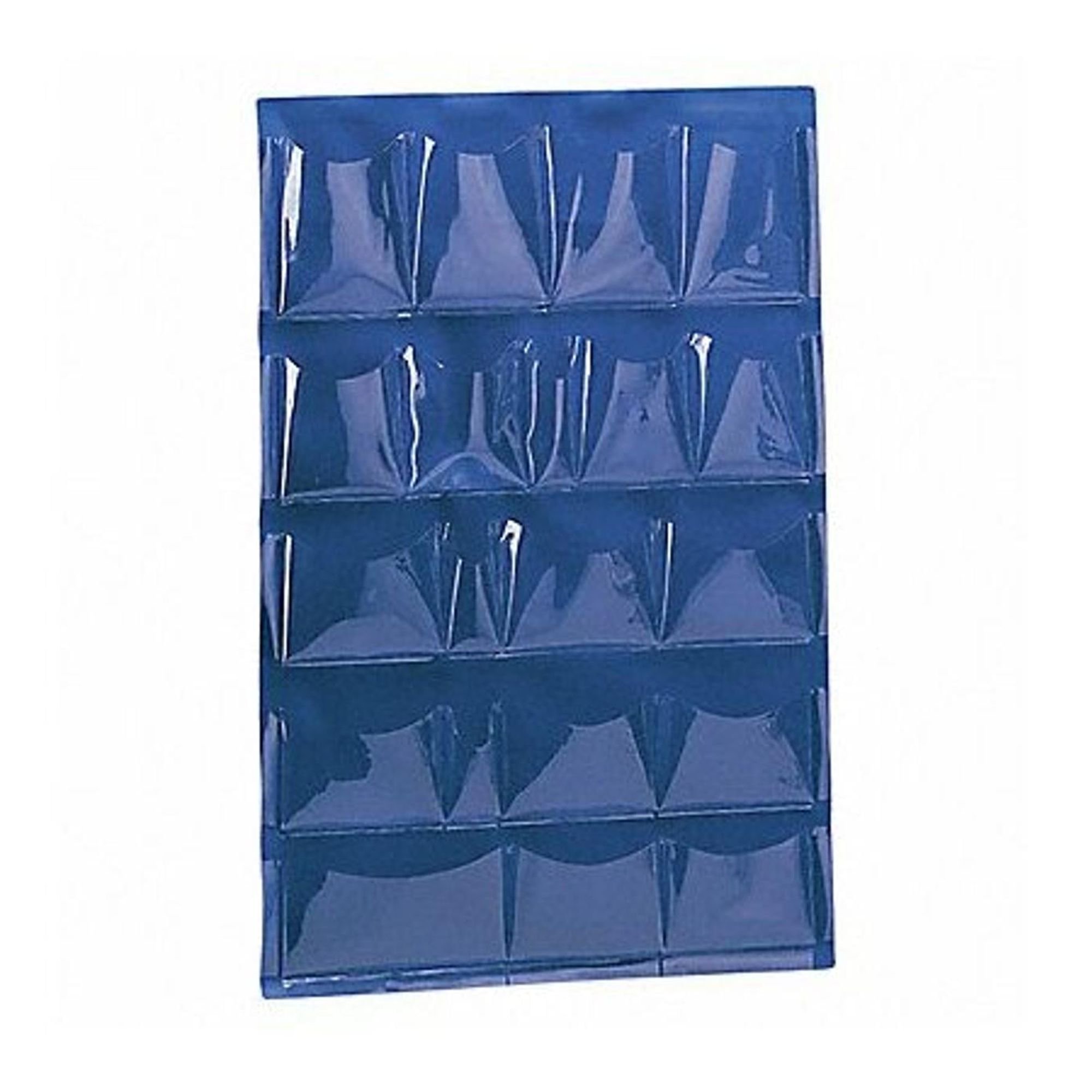 First Aid Only Replacement Pockets,22"H,14 5/8"W,Blue M5063