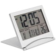 thumbnail image 1 of Herwey Temperature Alarm Clock, Folding Alarm Clock,1Pc Portable Folding Travel Digital LED Alarm Clock Temperature Calendar Snooze, 1 of 8