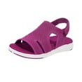 thumbnail image 1 of Leutsin Summer Ladies Sandals Breathable Elastic Webbing Platform Casual Sandals, 1 of 1