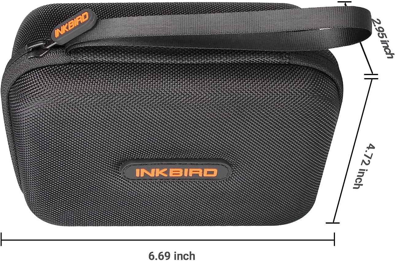 Carrying Case Travel Storage Compatible for IBT-4XS IBT-4XC IBBQ-4T Thermometer 